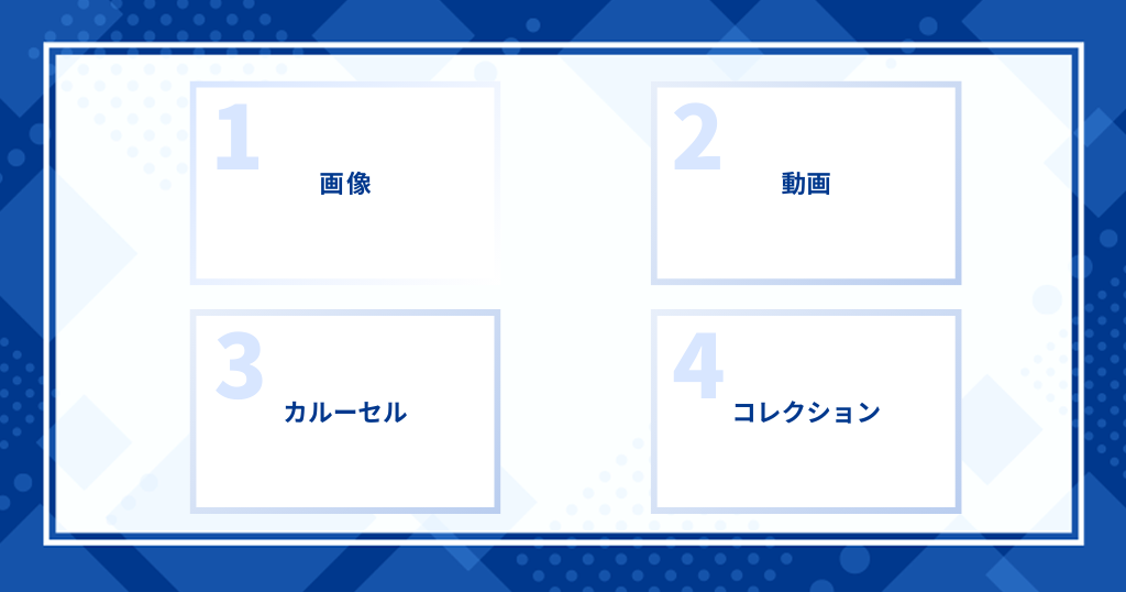 Facebook広告の広告形式