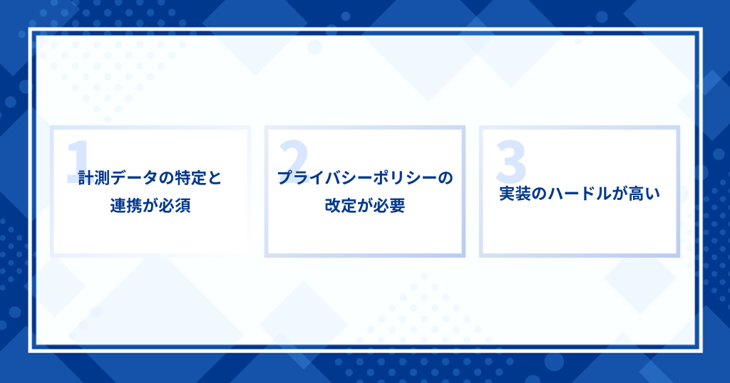FacebookコンバージョンAPIのデメリット